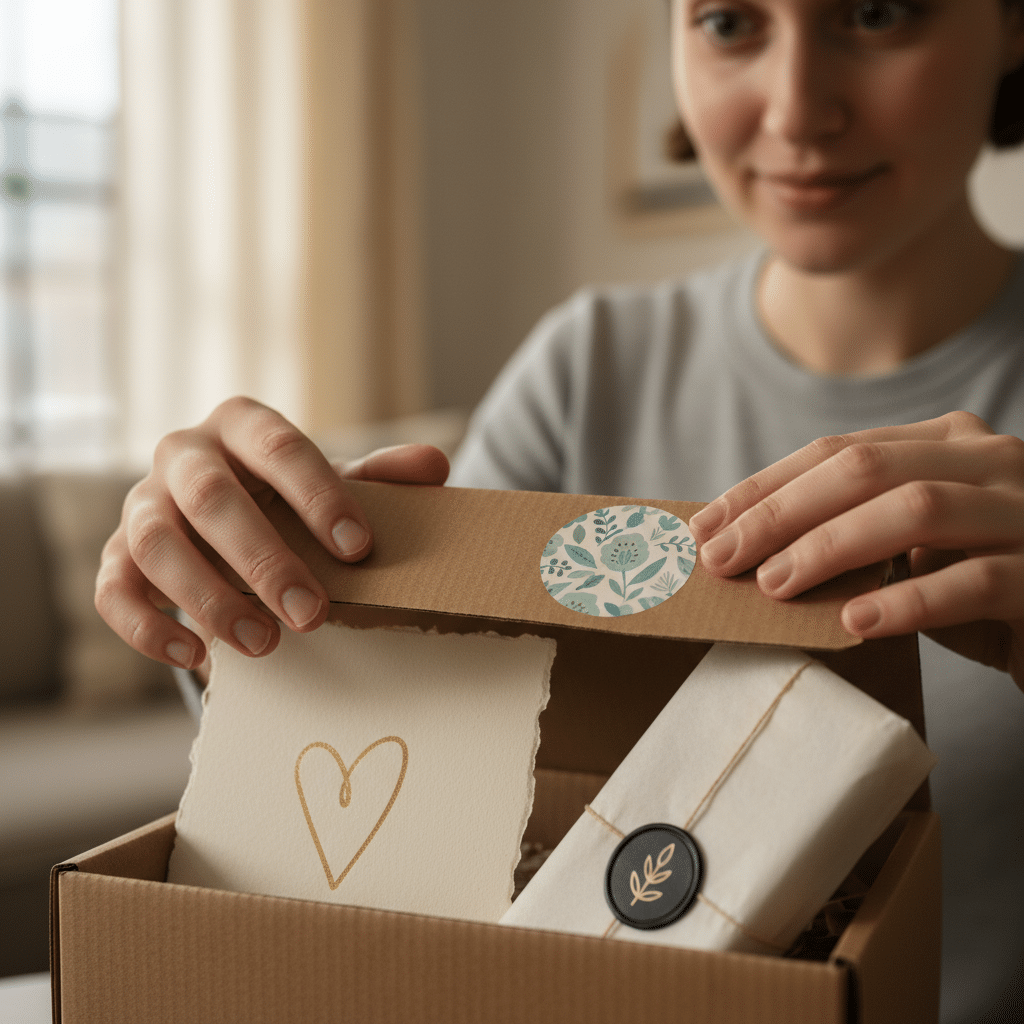 ส่งของไปลูกค้าเงียบกริบ? เปลี่ยน 'กล่องพัสดุ' ธรรมดาให้เป็นยอดรีวิวด้วย Unboxing Experience - unboxing-experience-packaging-sticker-branding-tips