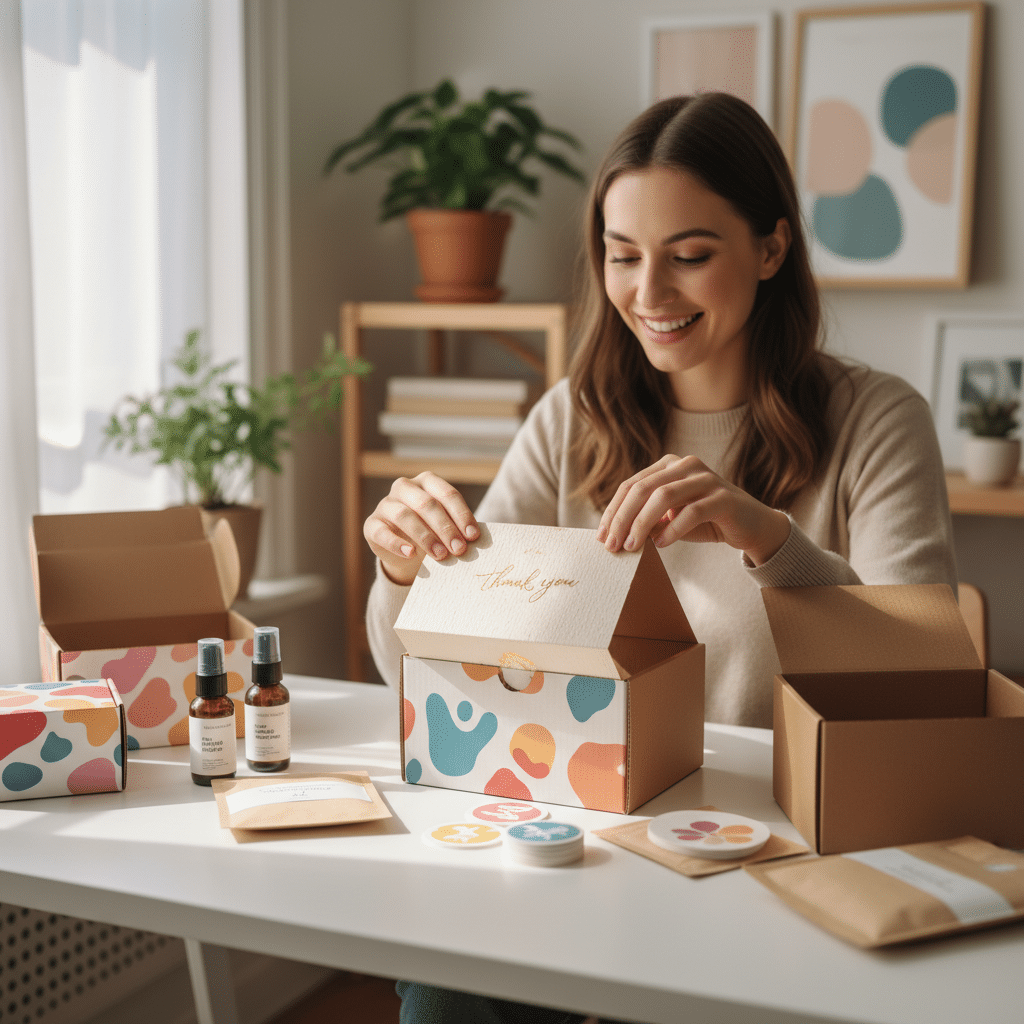 ยกระดับ Unboxing! พิมพ์กล่อง-การ์ดสร้างแบรนด์ SME - unboxing-experience-sme-branding-packaging