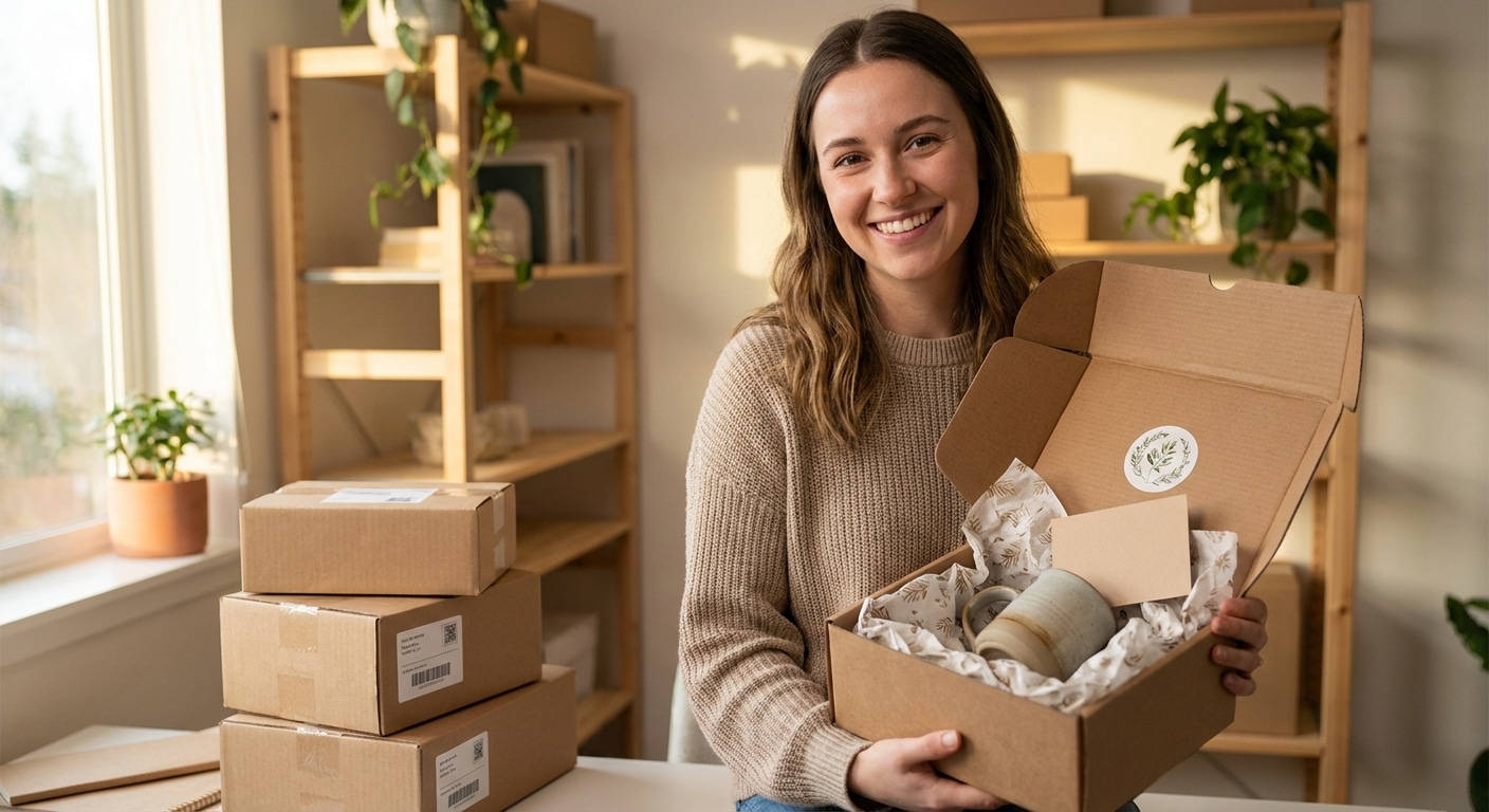 ยอดขายพุ่งเพราะ 'ความประทับใจแรก'! เจาะกลยุทธ์ 'Unboxing' ด้วยสติ๊กเกอร์และการ์ดขอบคุณ ที่ร้านออนไลน์ต้องมี - unboxing-strategy-sticker-thank-you-card-boost-sales