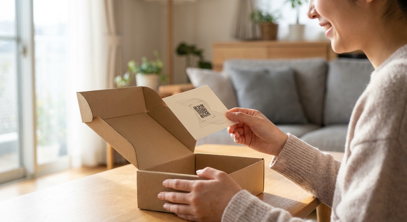 การ์ดขอบคุณ 2026 ไม่ใช่แค่กระดาษ! เคล็ดลับ 'Unboxing Card' เปลี่ยนลูกค้าขาจรเป็น FC - unboxing-thank-you-card-marketing-strategy-2026