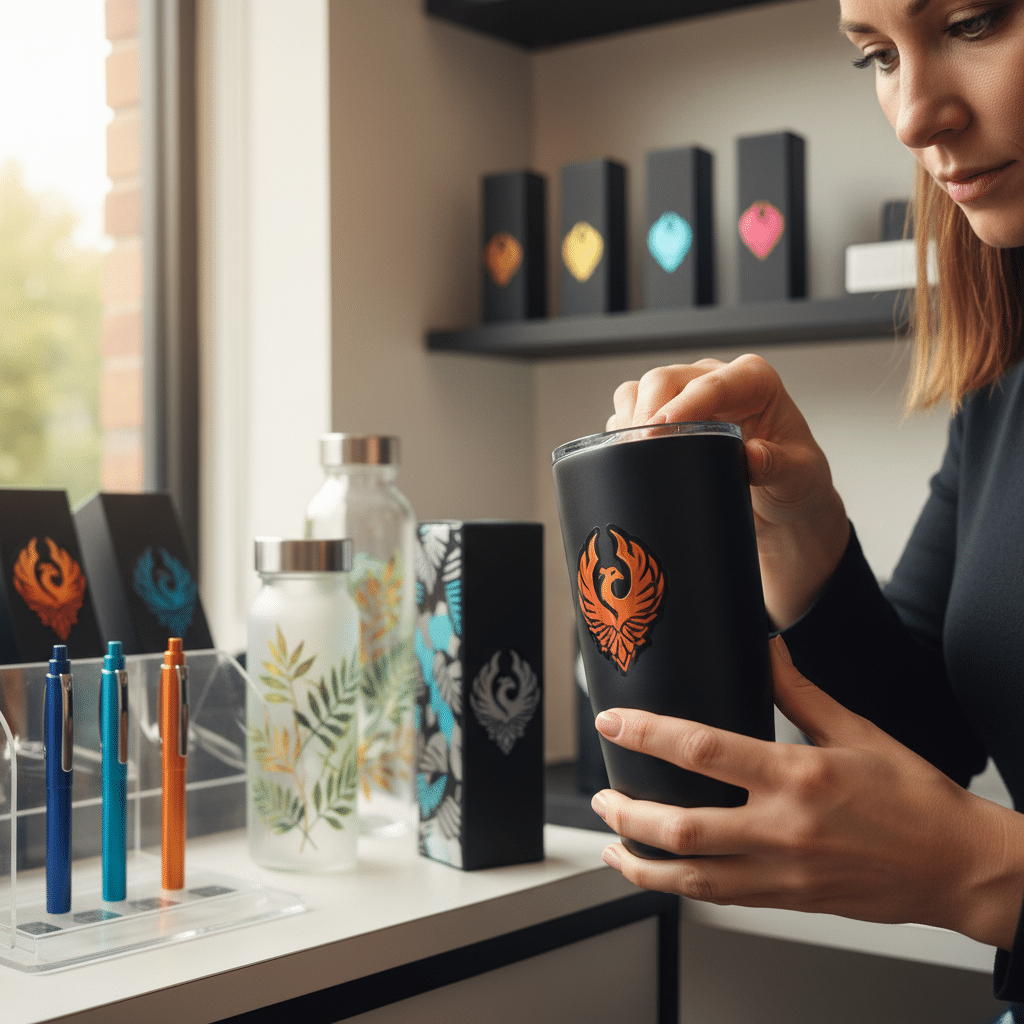 พิมพ์ UV DTF: สติ๊กเกอร์พรีเมียม ไม่มีขั้นต่ำ - uv-dtf-printing-sme-trend