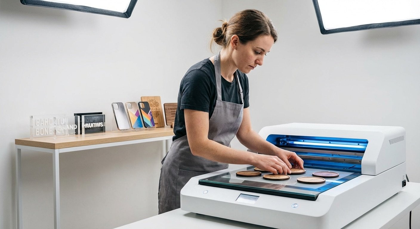 สกรีนบล็อกตกรุ่น? 'UV Flatbed' พิมพ์ลงไม้/อะคริลิคได้ คมชัด นูนมีมิติ ไม่ง้อขั้นต่ำ - uv-flatbed-printing-innovation-guide