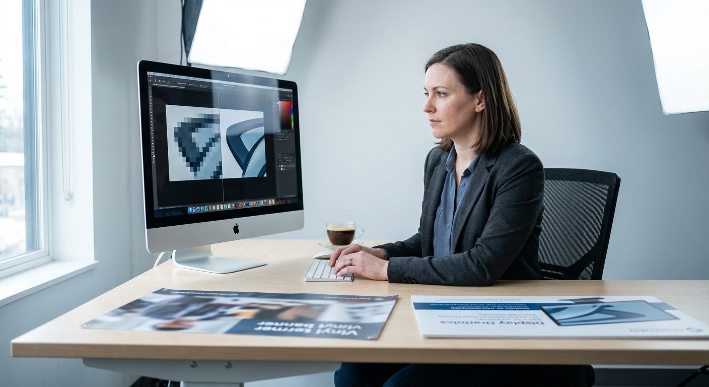 ภาพแตกแก้ไง? ความต่าง Vector vs Raster ที่คนทำป้ายต้องรู้ - vector-vs-raster-large-scale-printing-guide