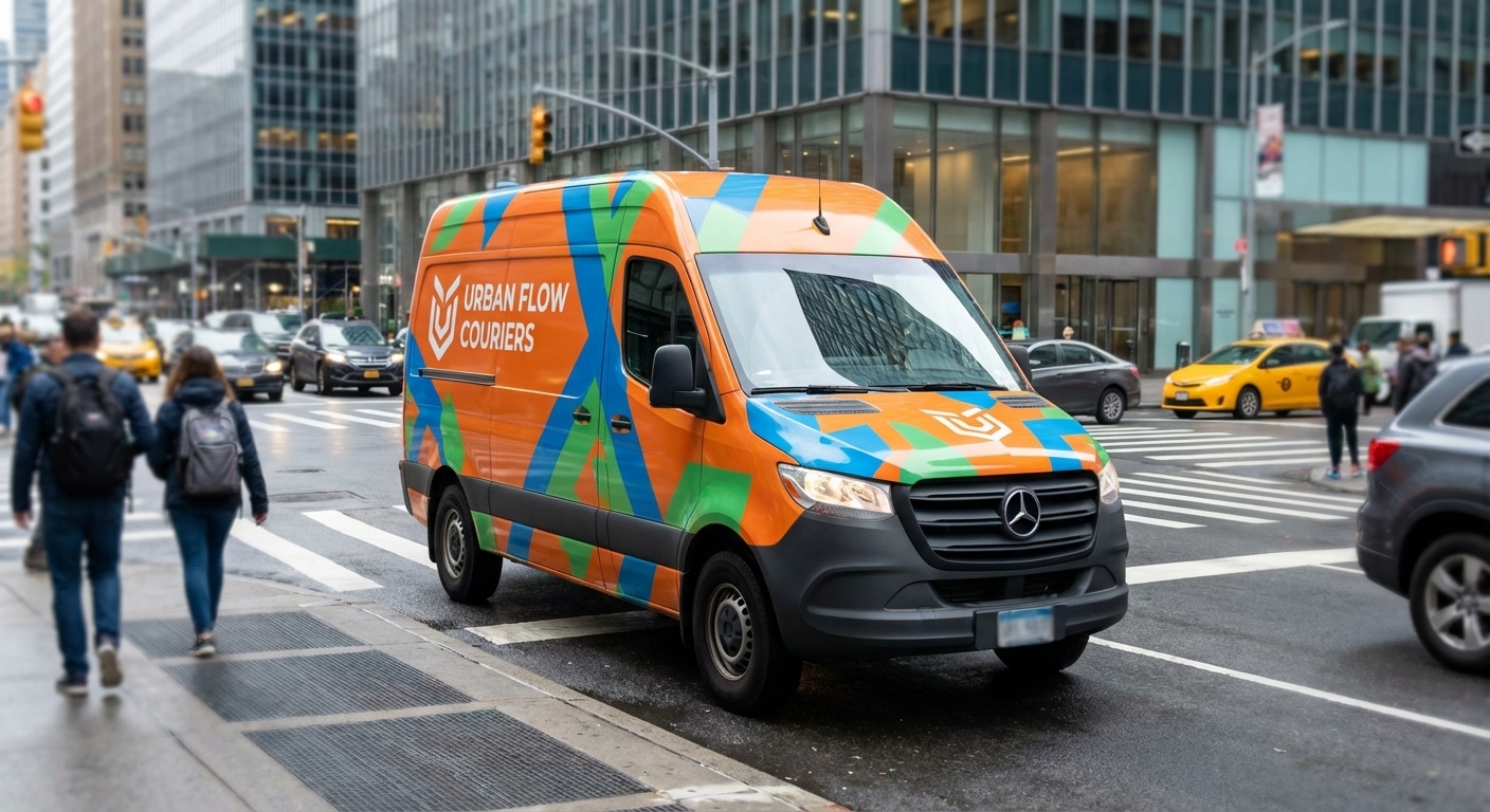 ค่าแอดแพงไม่ไหว? เปลี่ยนรถส่งของเป็น 'Mobile Billboard' ด้วยสติ๊กเกอร์ติดรถยนต์ ทางรอด SME 2026 - vehicle-branding-car-wrap-marketing-2026