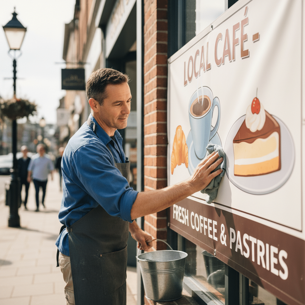 5 วิธีดูแล 'ป้ายไวนิล' ให้สีสดสวย ทนแดดทนฝน นานหลายปี - vinyl-banner-care-maintenance-tips