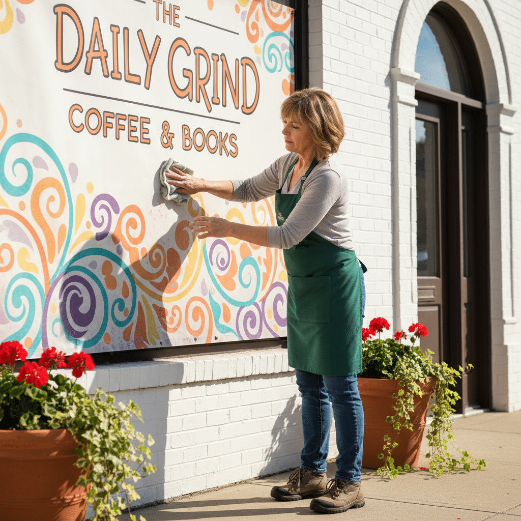 ยืดอายุ 'ป้ายไวนิล' 5 เคล็ดลับดูแลให้สีสด ทนแดดทนฝน - vinyl-banner-care-tips-longevity