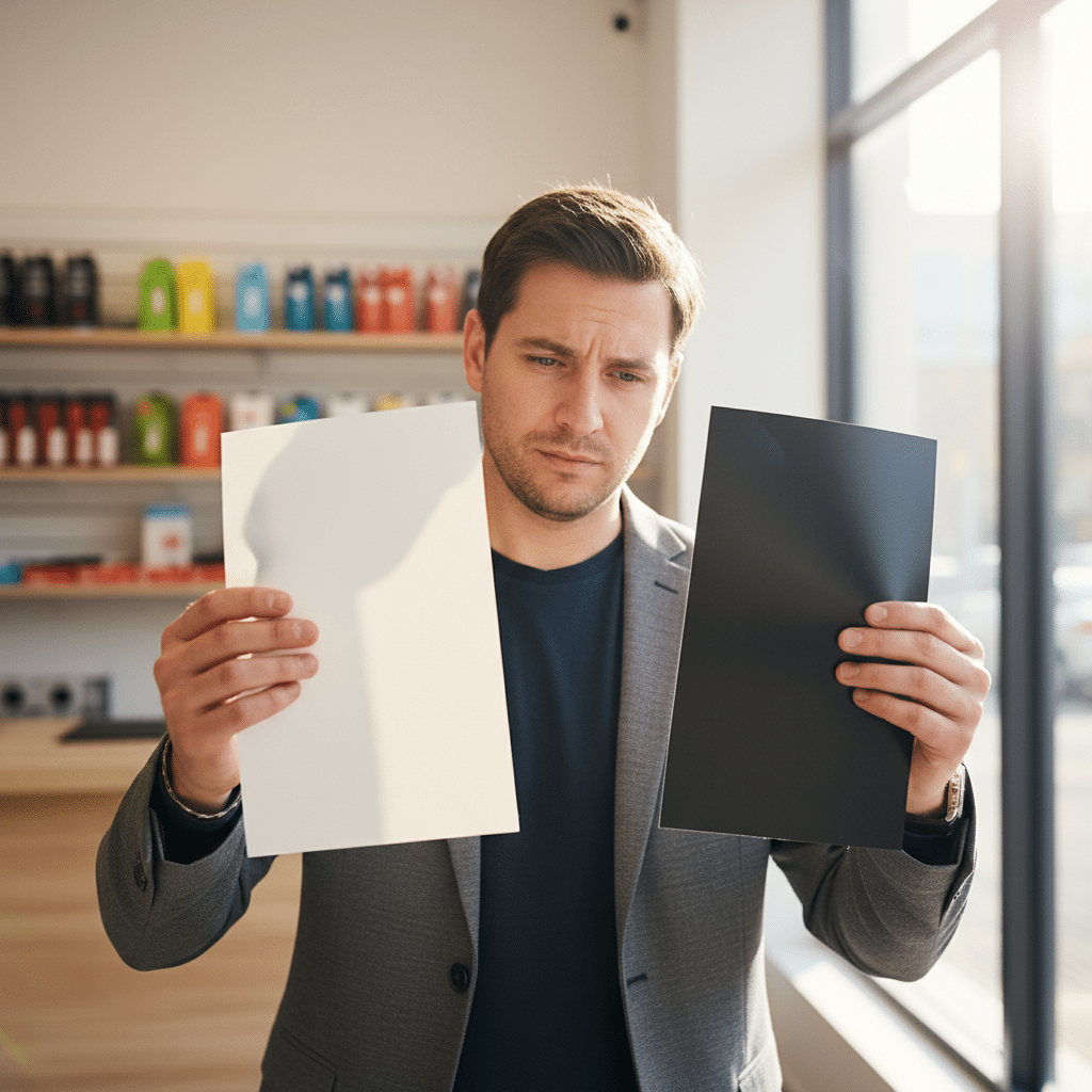 ไวนิล 360g vs 440g ต่างกันยังไง? เลือกป้ายให้ทนแดด ไม่ขาดง่าย - vinyl-banner-thickness-360g-vs-440g-guide