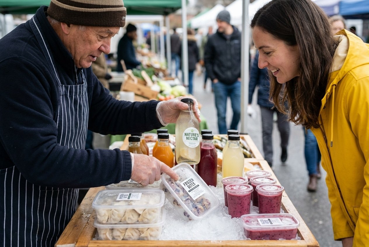 แช่เย็นแล้วลอก? จบปัญหาฉลากหลุดด้วย “สติ๊กเกอร์กันน้ำ PP” ยอดขายไม่สะดุด - waterproof-pp-sticker-frozen-food-beverage