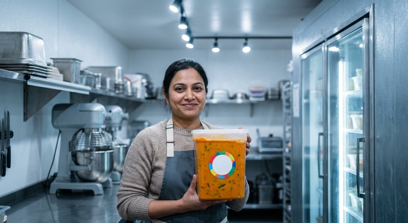 แช่ฟรีซแล้วหลุด? จบปัญหาโลกแตก SME ด้วย 'สติ๊กเกอร์ PP' กันน้ำ 100% ติดแน่นทนชื้นปี 2026 - waterproof-pp-sticker-frozen-food-guide-2026