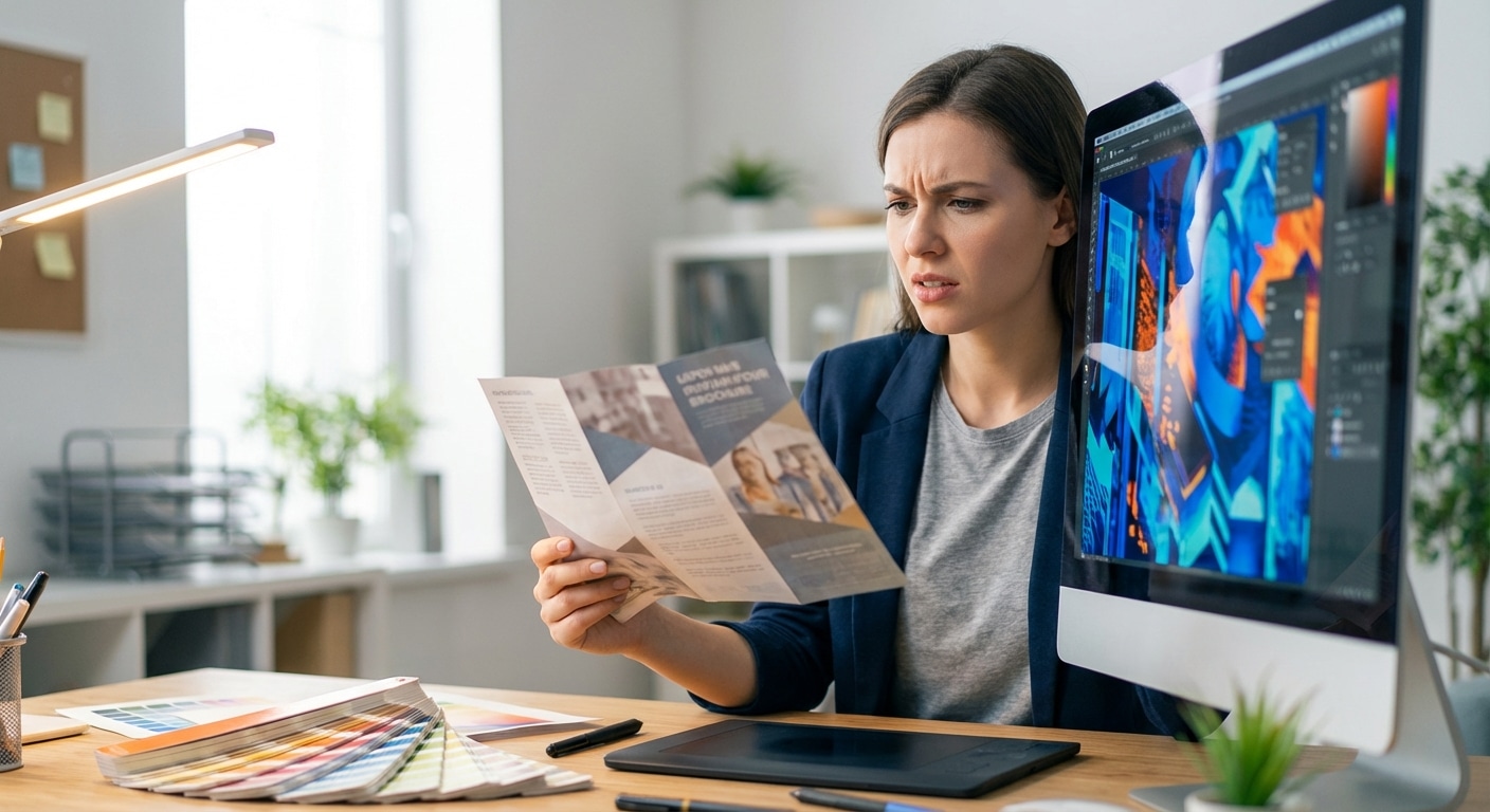 ทำไมสีเพี้ยน? จบปัญหาโลกแตก 'ออกแบบในจอ vs งานพิมพ์จริง' ฉบับมือใหม่ 2026 - why-print-colors-dont-match-screen-rgb-cmyk-guide