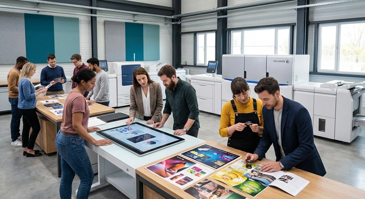 เทรนด์ 2026! พลิกโฉมสื่อสิ่งพิมพ์ SME ด้วยเทคโนโลยี AI - 2026-ai-print-design-trend