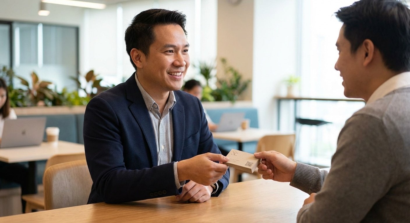 นามบัตรยังจำเป็นไหมปี 2026? พลิกโฉมนามบัตรกระดาษสู่ยอดขาย - 2026-business-card-printing-trend