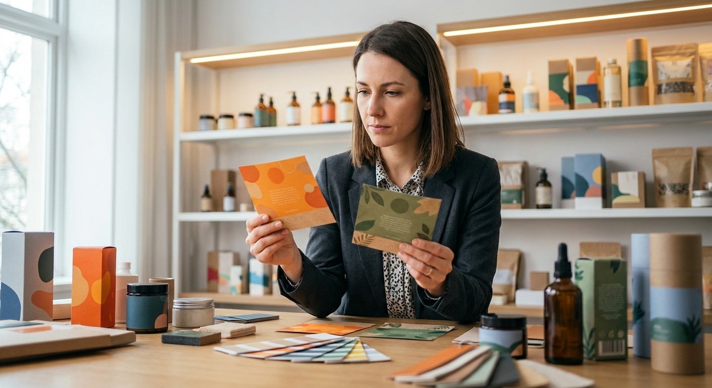 จิตวิทยาใช้สีออกแบบฉลากสินค้า 2026 ดึงดูดลูกค้า SME - 2026-color-psychology-label-design