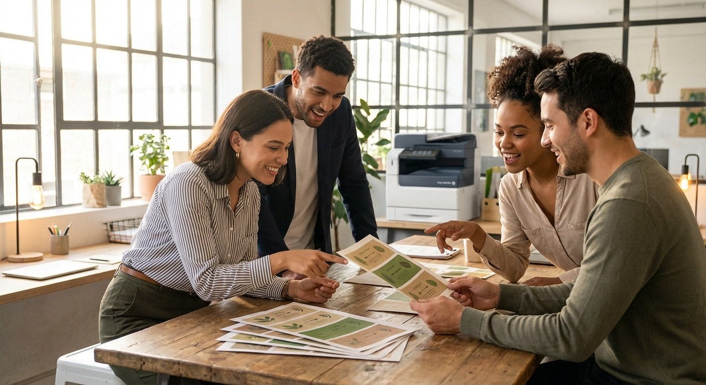 เทรนด์สิ่งพิมพ์ 2026! ฉลากรักษ์โลก ดันยอดขาย SME - 2026-eco-friendly-label-trend