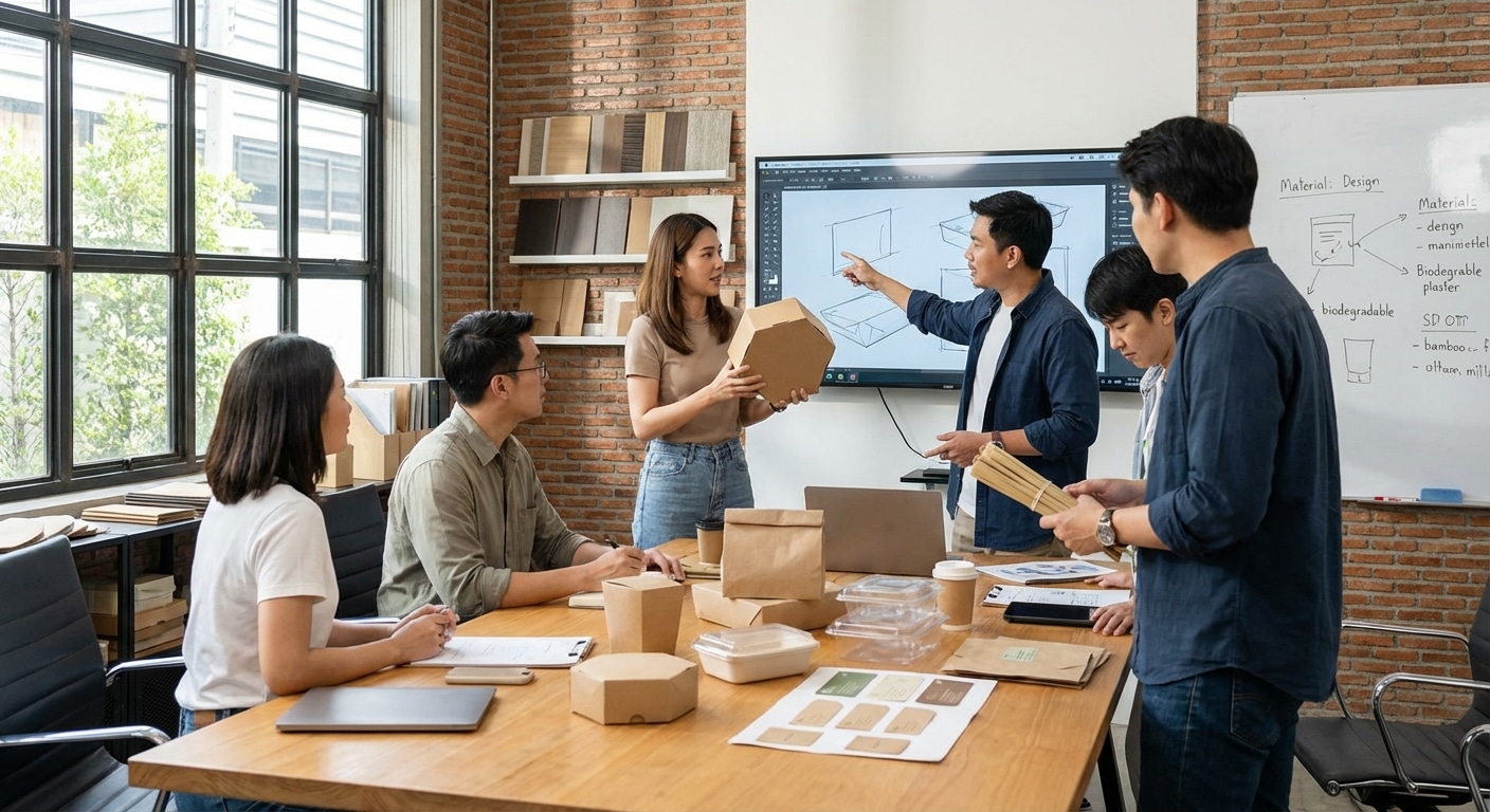 เทรนด์สิ่งพิมพ์ 2026! แพ็กเกจจิ้งรักษ์โลก โอกาสทอง SME ไทย - 2026-eco-friendly-packaging-trend