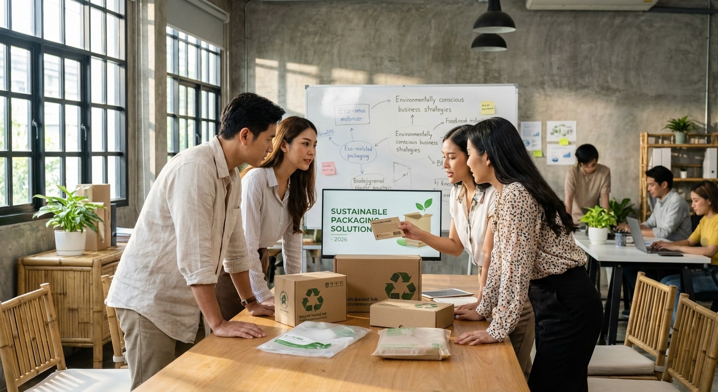 เทรนด์ 2026! สื่อสิ่งพิมพ์รักษ์โลก Eco-Friendly ดันยอด SME - 2026-eco-friendly-printing-trend