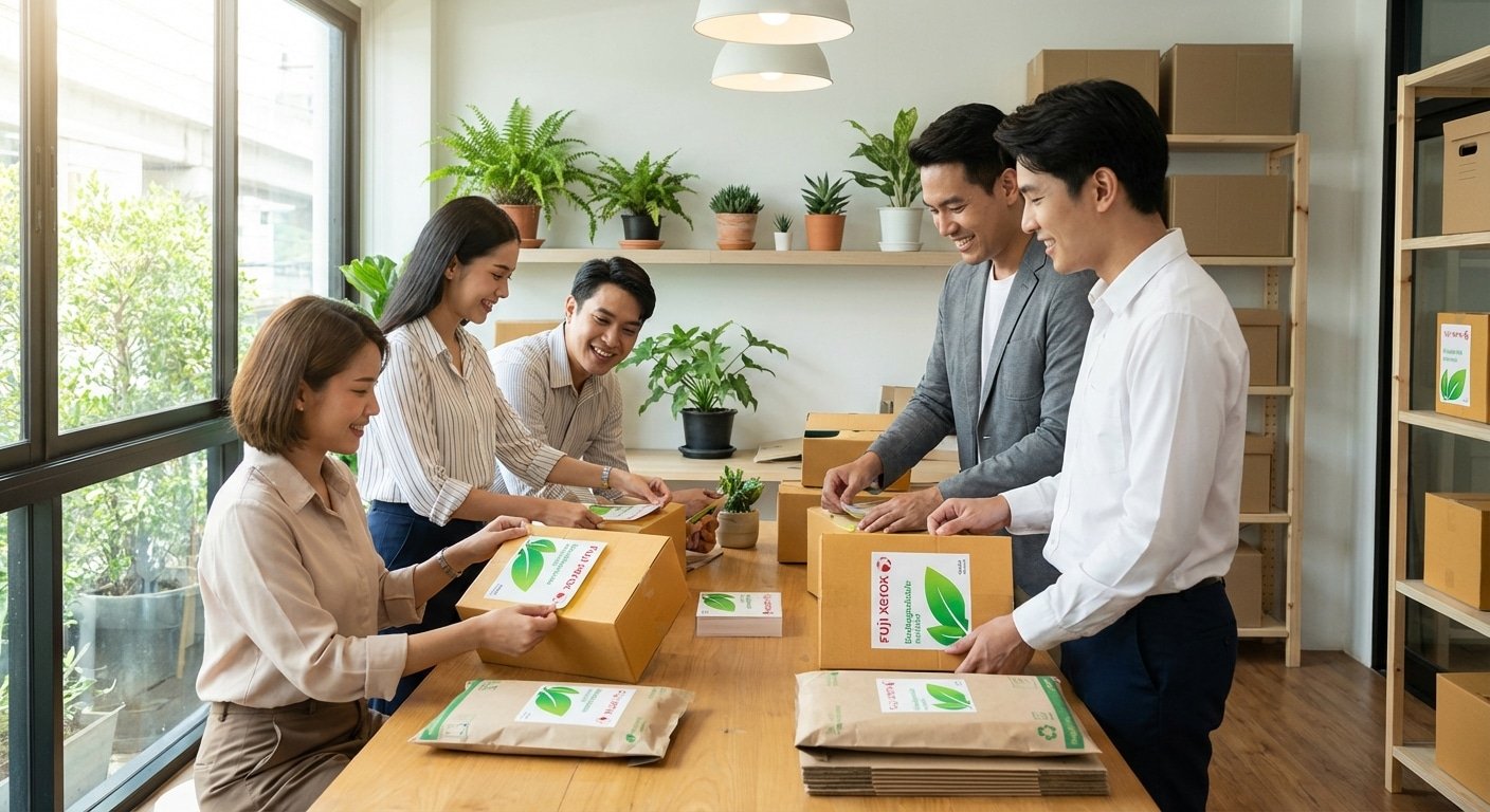 เทรนด์สิ่งพิมพ์ 2026! ธุรกิจ SME แห่ใช้ฉลากอีโค่ดันยอดขาย - 2026-eco-friendly-printing-trend