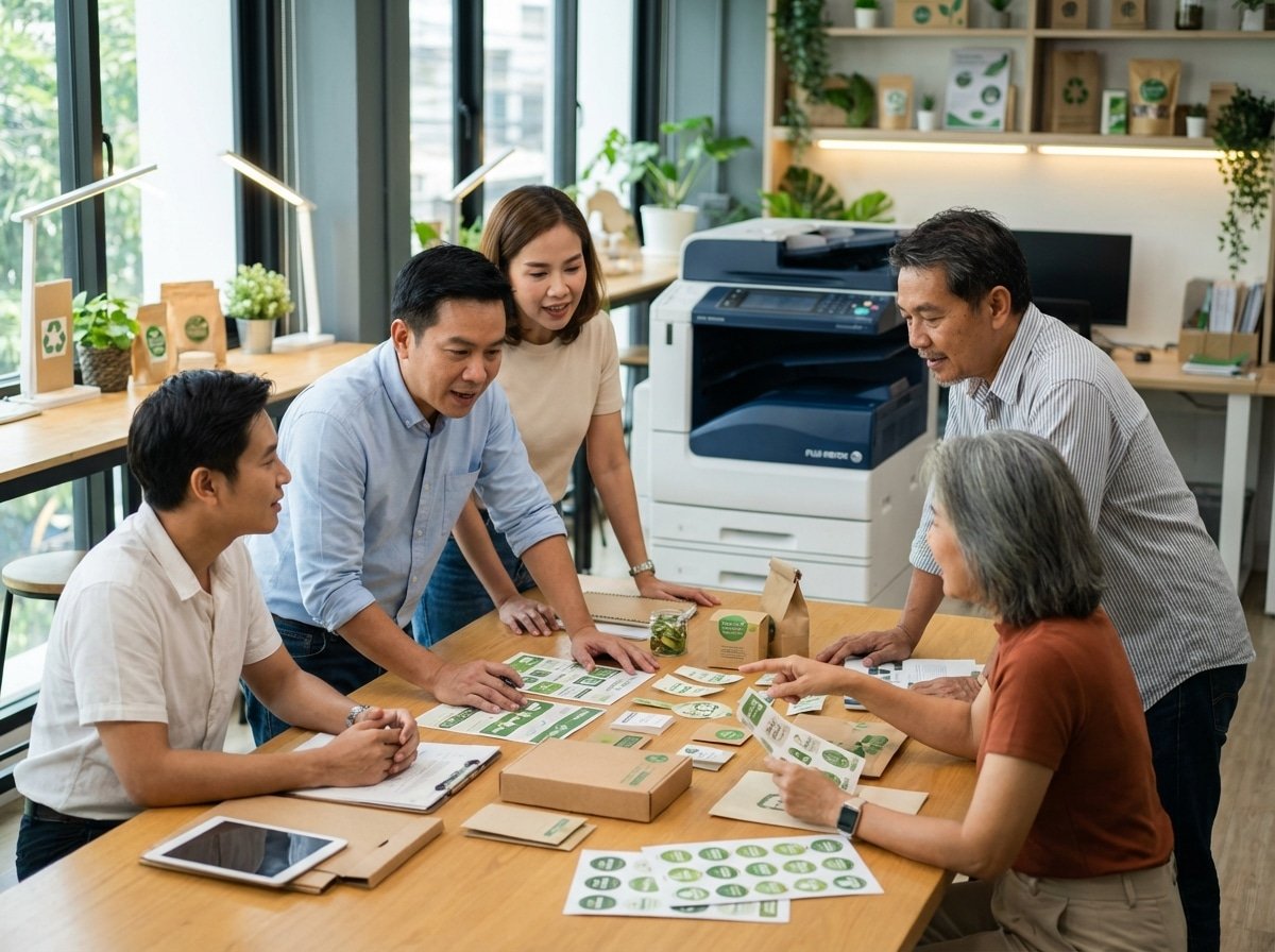 นวัตกรรมฉลาก 2026! สติ๊กเกอร์รักษ์โลกตอบโจทย์ SME ไทย - 2026-eco-friendly-sticker-trends