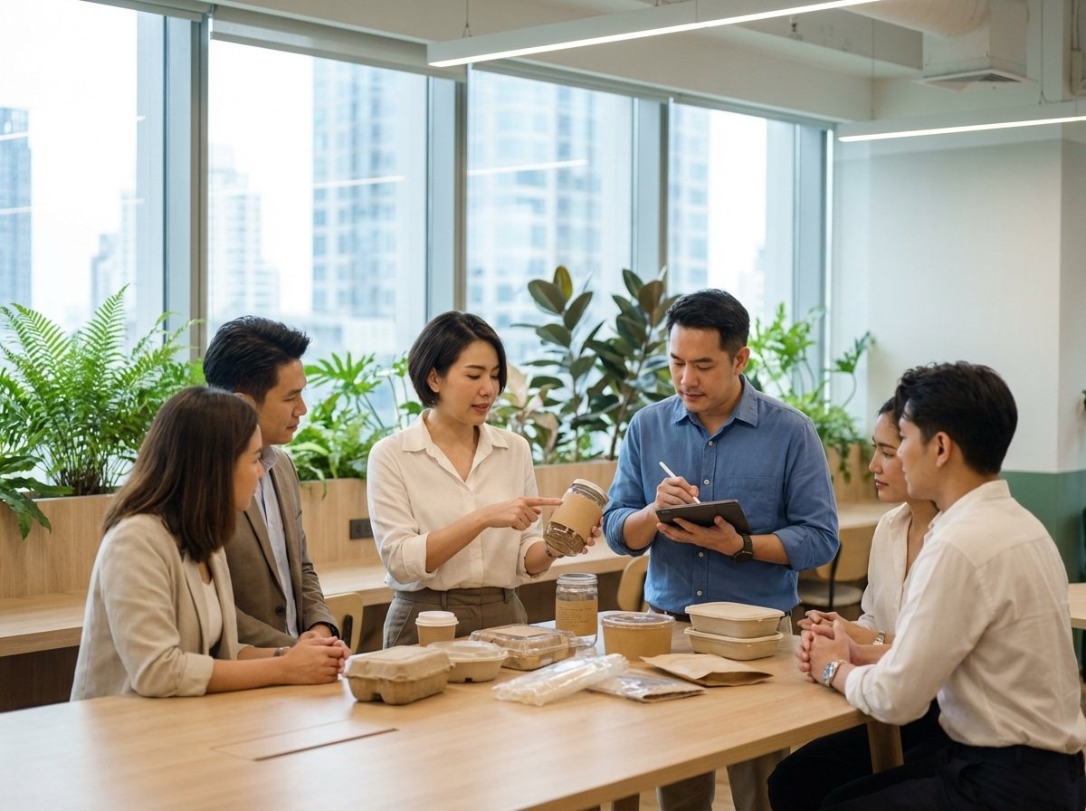 เทรนด์แพ็กเกจจิ้ง 2026: ดีไซน์รักษ์โลก มัดใจลูกค้า SME - 2026-eco-packaging-design-trend