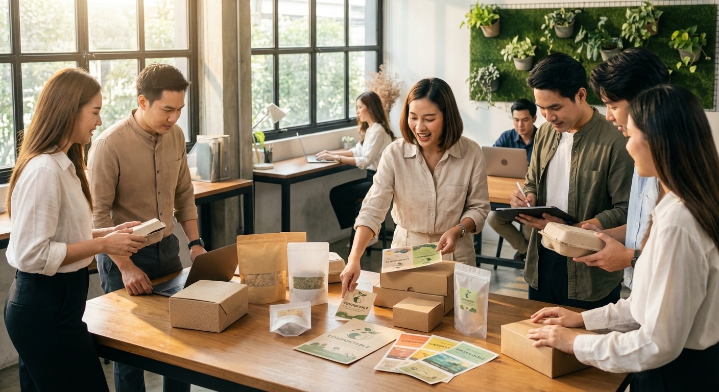 เจาะเทรนด์สิ่งพิมพ์ 2026! แพ็กเกจจิ้งรักษ์โลกดันยอดขาย SME - 2026-eco-packaging-print-trend