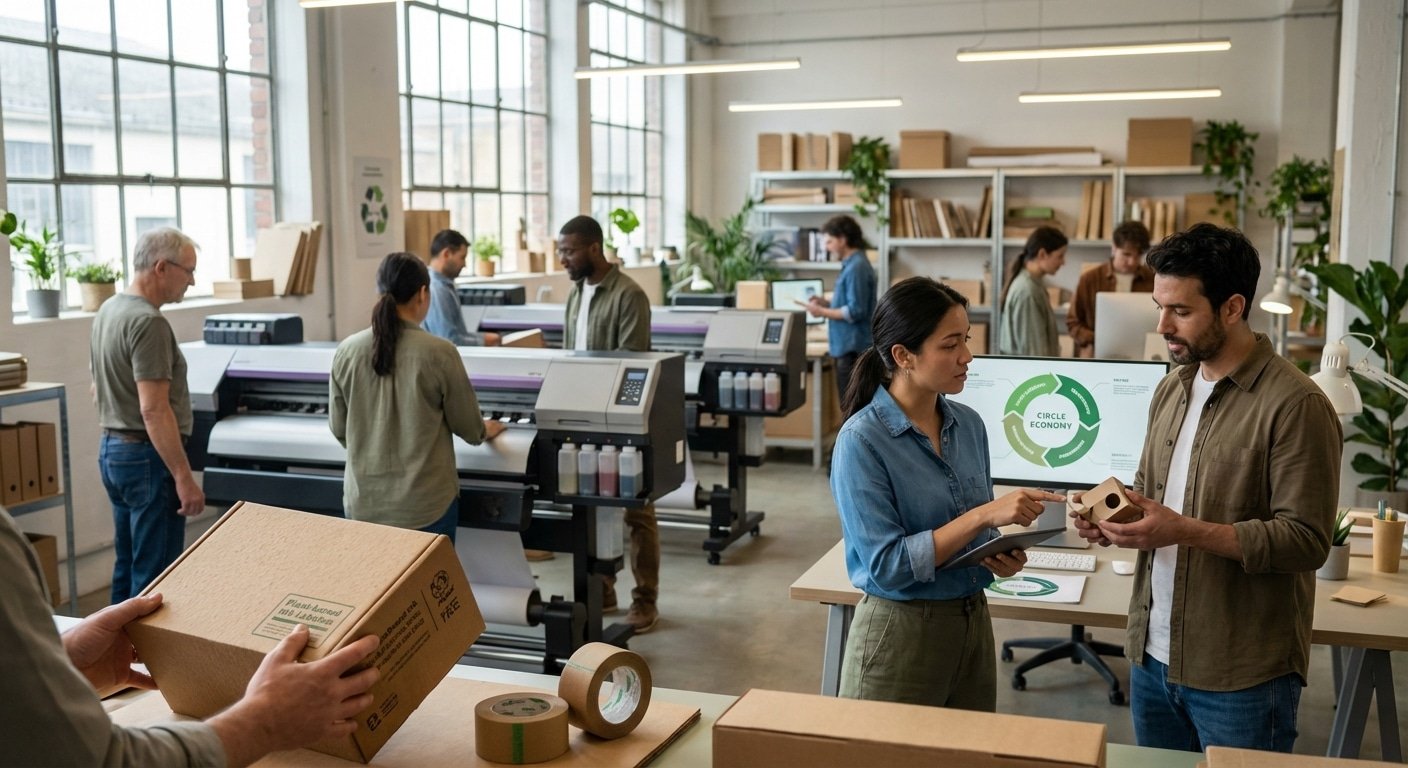 เทรนด์สิ่งพิมพ์ 2026! แพ็กเกจจิ้งรักษ์โลกพลิกโฉมธุรกิจ SME - 2026-eco-packaging-printing-trend