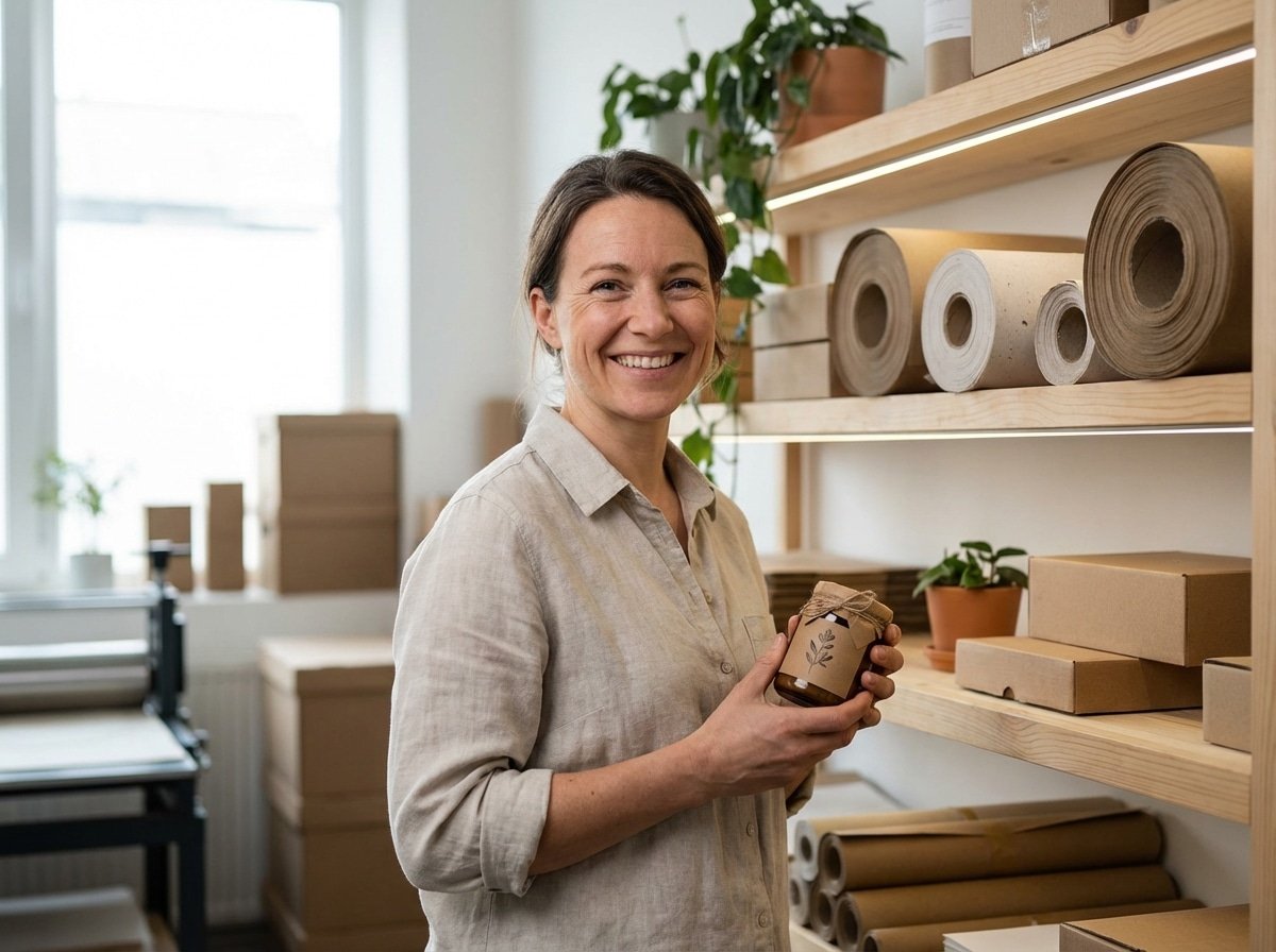 เทรนด์แพ็กเกจจิ้ง 2026! สื่อสิ่งพิมพ์รักษ์โลก มัดใจลูกค้า SME - 2026-eco-packaging-printing-trend