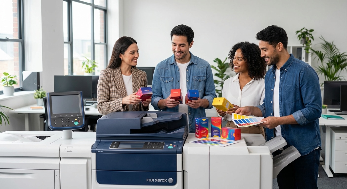 นวัตกรรมพิมพ์ Fuji Xerox 2026! ผลิตแพ็กเกจจิ้ง SME สีเป๊ะ - 2026-fujixerox-printing-tech-sme