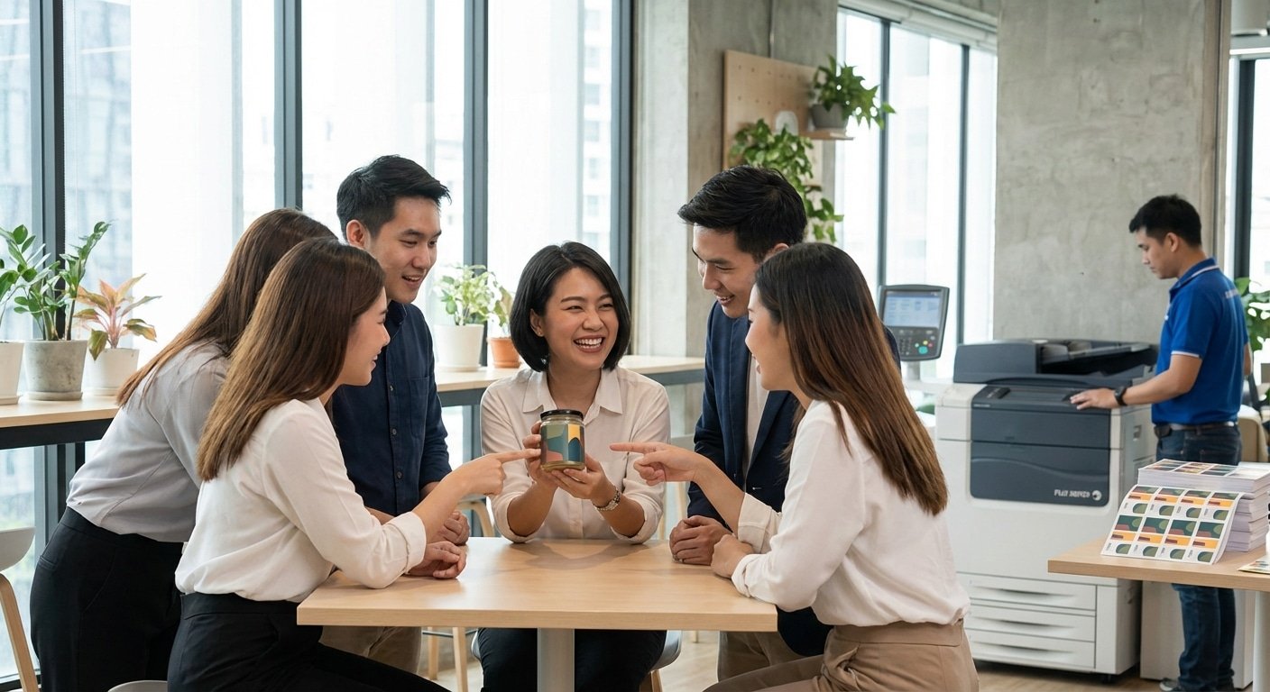 เทรนด์สีโลโก้ 2026! ออกแบบฉลากสินค้าให้แบรนด์ SME สุดปัง - 2026-logo-color-trend-design