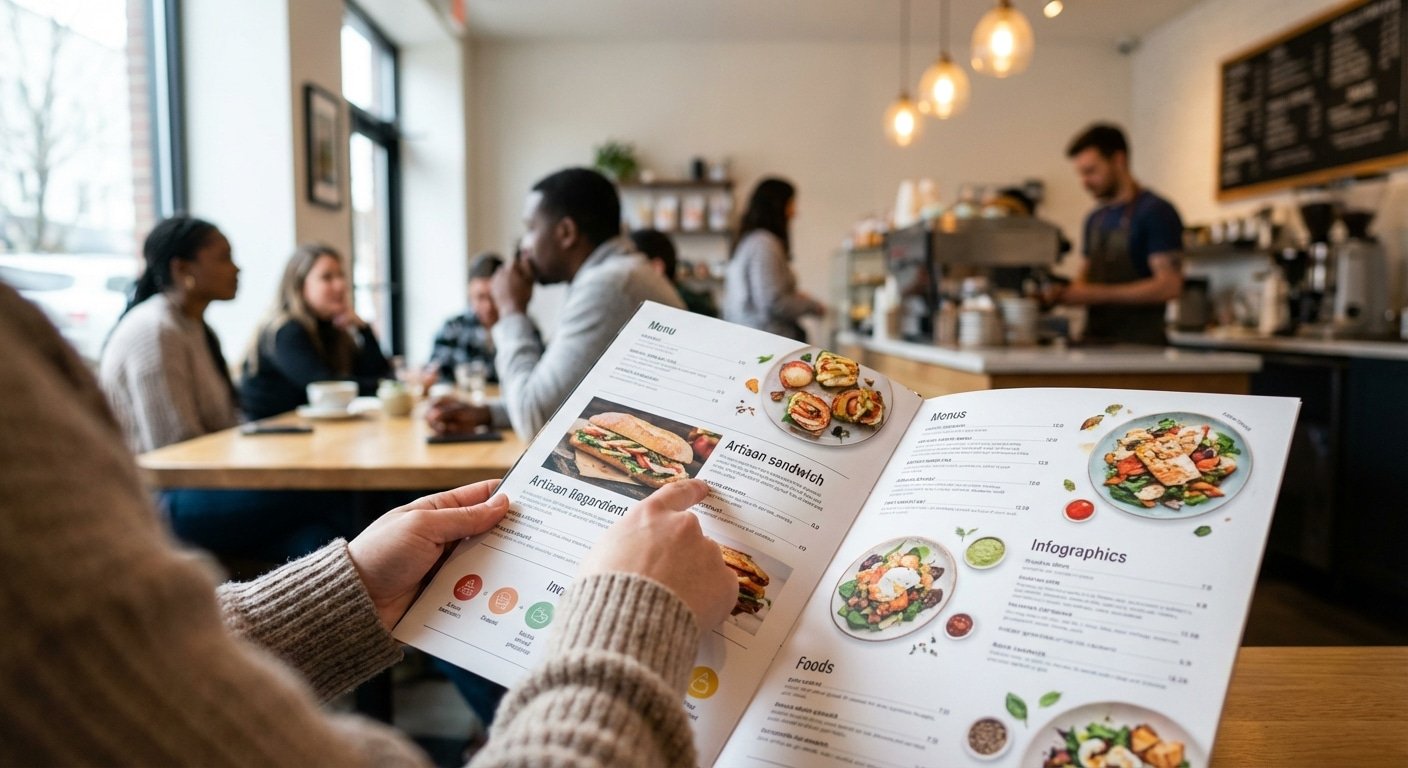 จิตวิทยาออกแบบเมนู 2026! ทริคสิ่งพิมพ์อัปยอดขายร้านอาหาร - 2026-menu-design-marketing-psychology