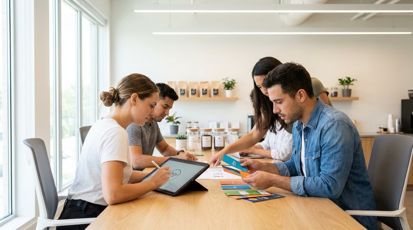 เทรนด์โลโก้ 2026: ออกแบบแบรนด์มินิมอล ดึงดูดลูกค้ายุคใหม่ - 2026-minimal-logo-branding-trend