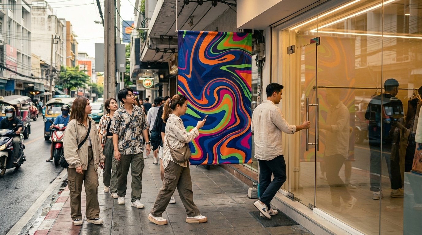 กลยุทธ์ O2O 2026: ดึงคนเข้าร้านด้วยป้ายโฆษณา - 2026-o2o-offline-signage-marketing