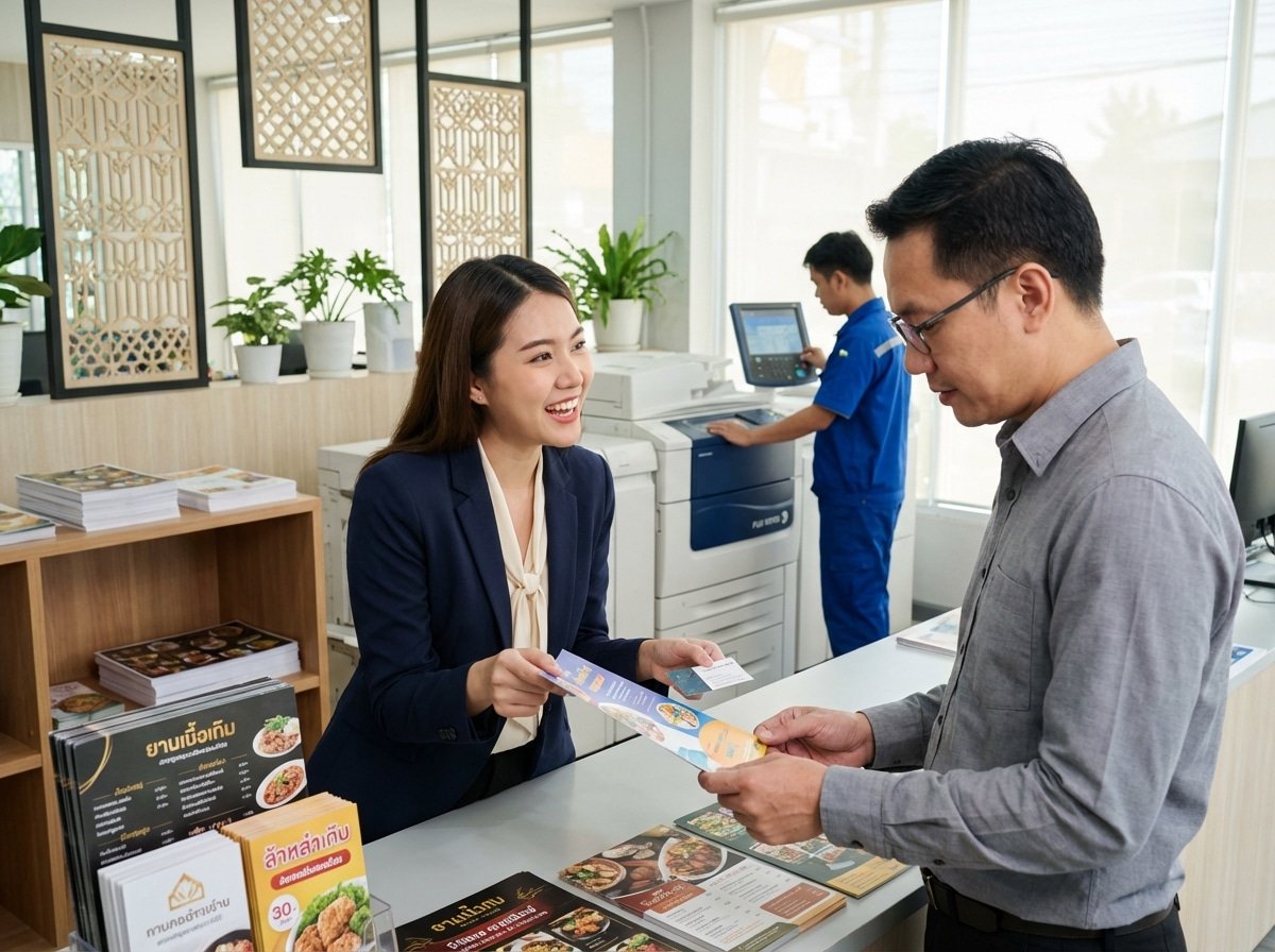 กลยุทธ์ O2O 2026: ดันยอดขายร้านด้วยสื่อสิ่งพิมพ์ - 2026-o2o-print-marketing