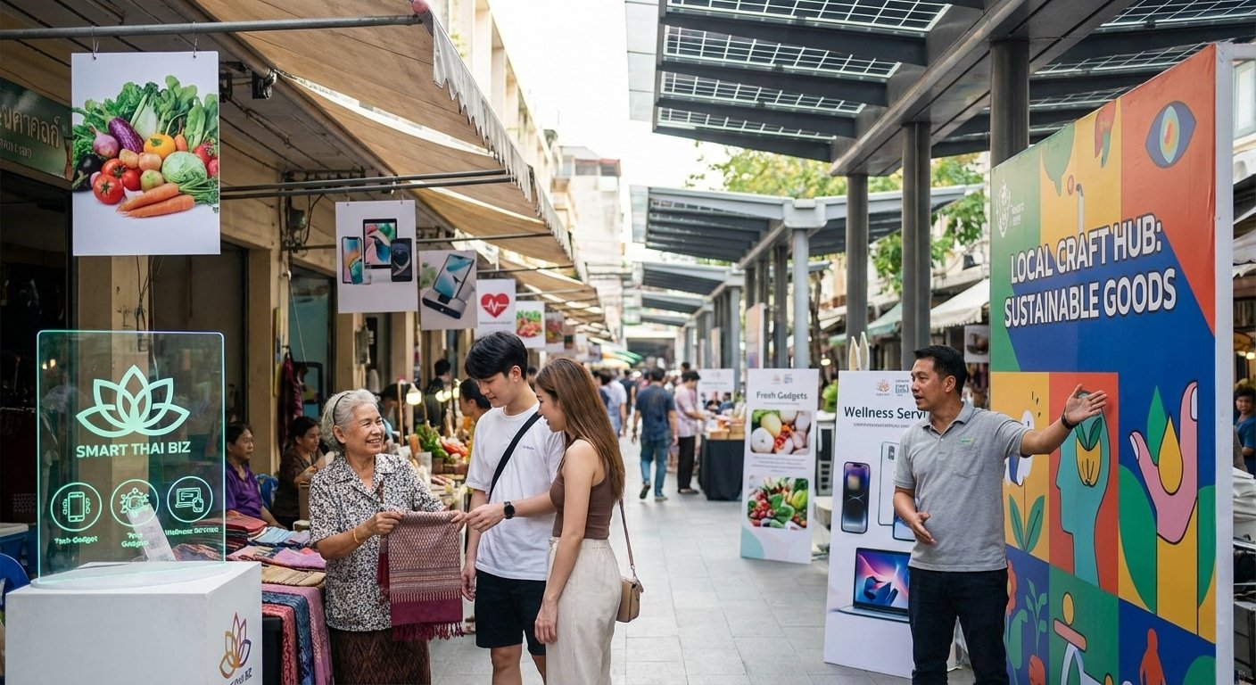 เทรนด์โฆษณา 2026! ป้ายไวนิล-สแตนดี้ ทรงพลังกว่าที่คิด - 2026-offline-advertising-print-trends