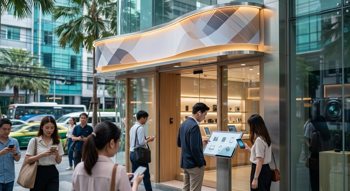 กลยุทธ์ O2O 2026! ดึงลูกค้าเข้าร้านด้วยป้ายไวนิลและเมนู - 2026-offline-marketing-vinyl-menu