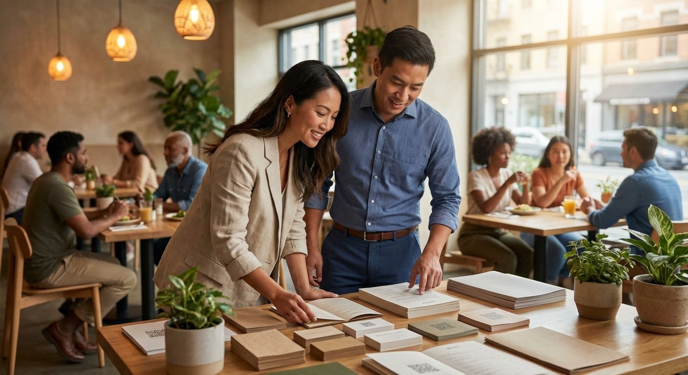 กลยุทธ์สิ่งพิมพ์ 2026! ดันยอดขายด้วยนามบัตรและเมนู - 2026-offline-print-marketing