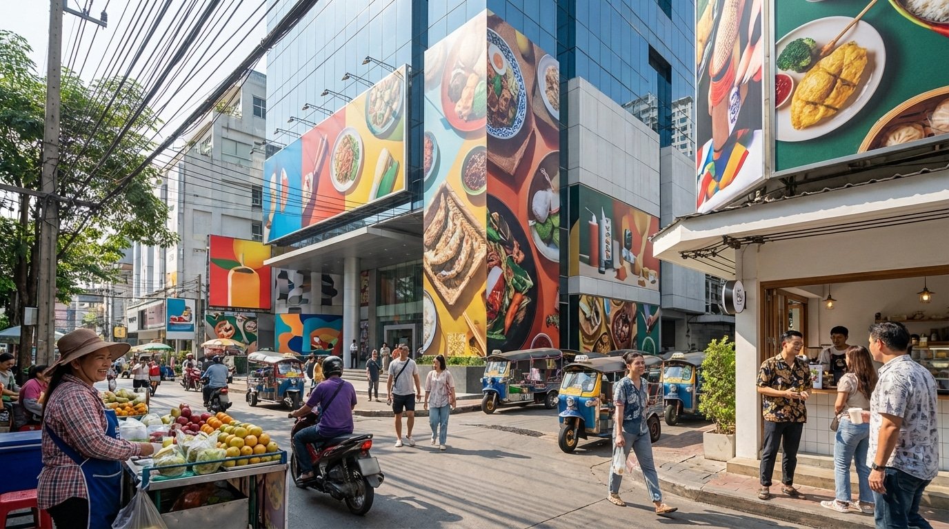 เจาะเทรนด์ป้ายโฆษณา 2026! สื่อสิ่งพิมพ์ออฟไลน์คัมแบ็ก - 2026-offline-print-media-trends