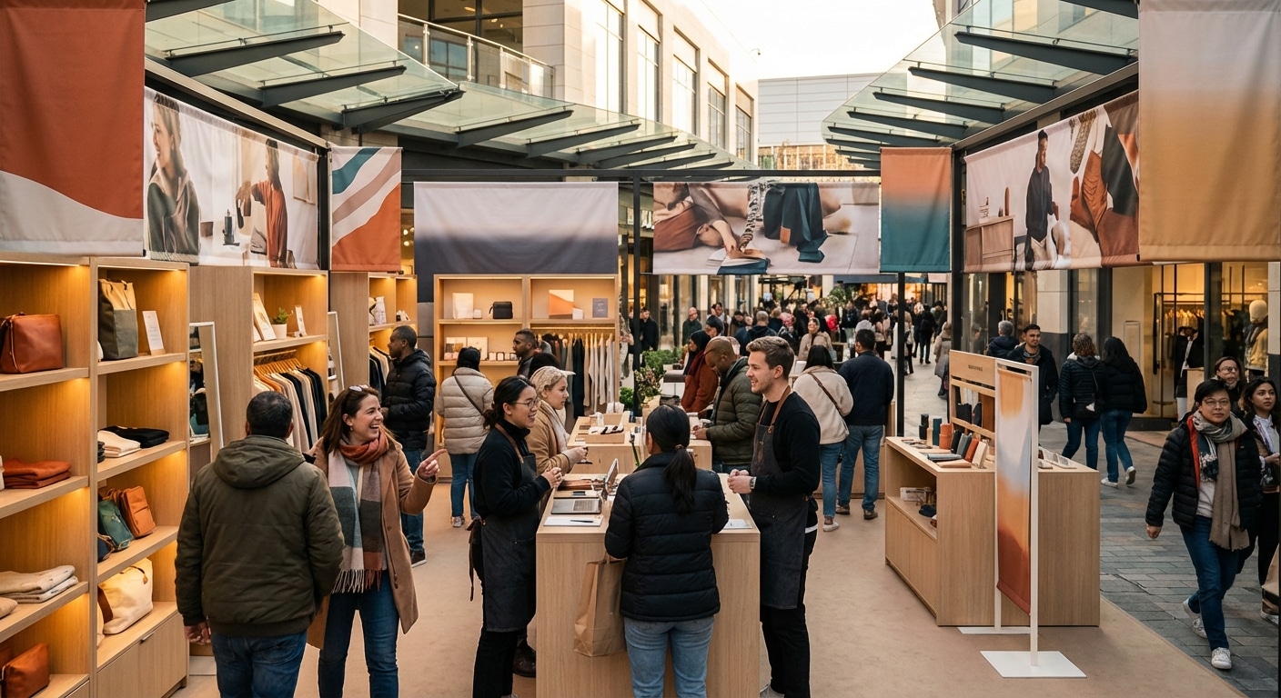 เทรนด์ 2026: แบรนด์ออนไลน์บุก Pop-up ดันยอดสื่อสิ่งพิมพ์พุ่ง - 2026-online-offline-print-trend