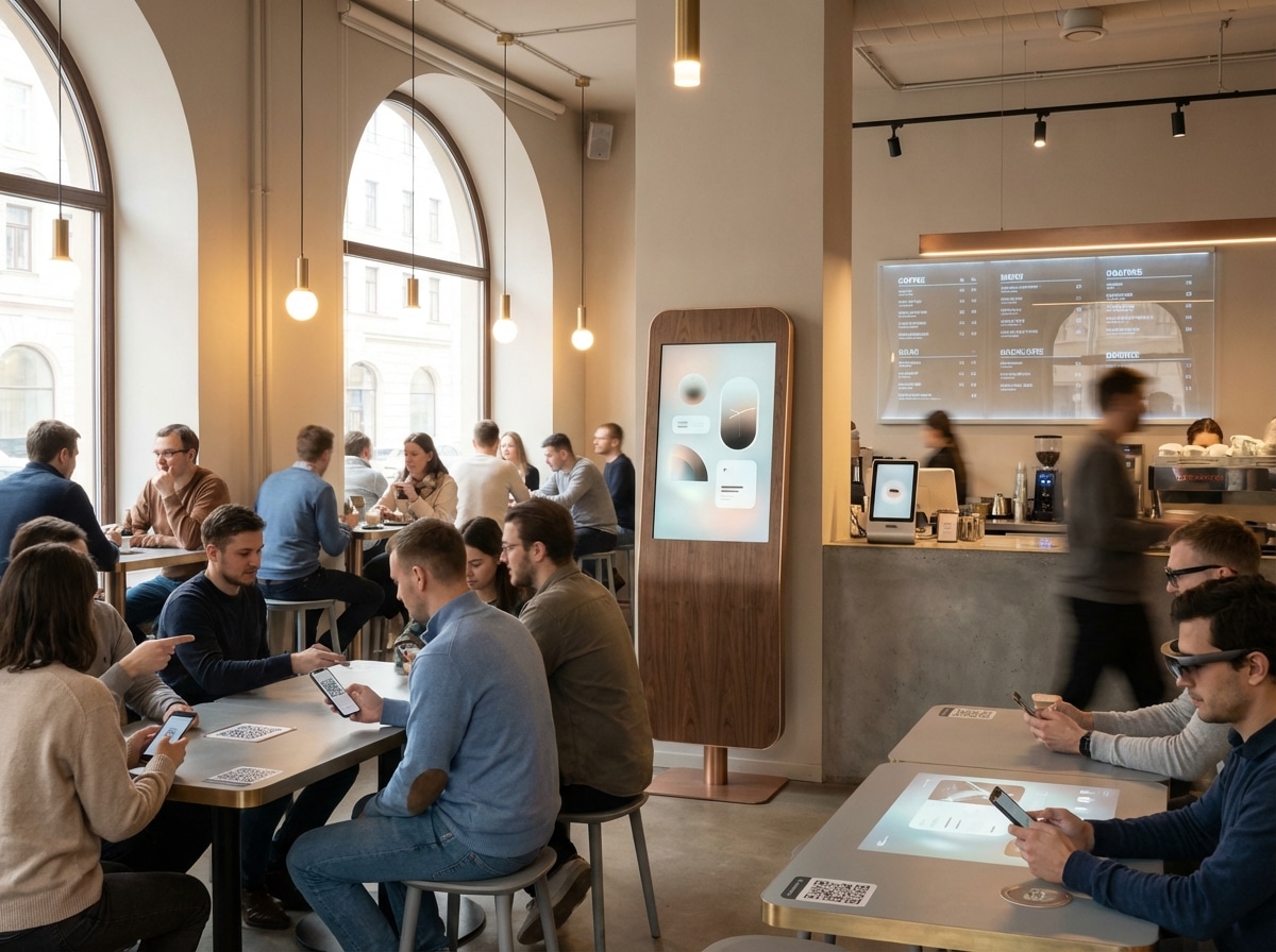 การตลาด Phygital 2026! ดึงลูกค้าด้วยป้ายโฆษณาและสแตนดี้ - 2026-phygital-print-marketing