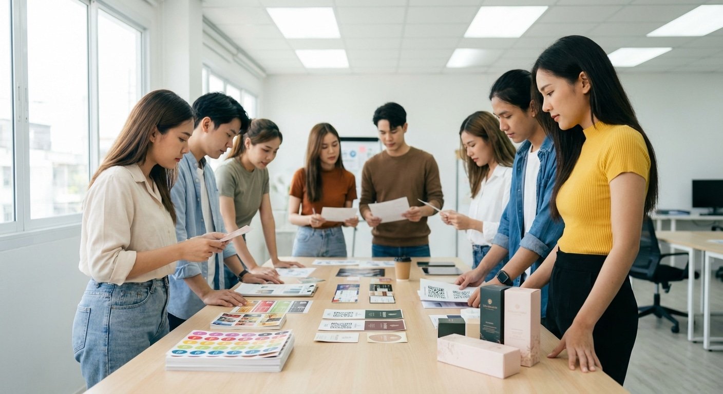 เจาะเทรนด์สื่อสิ่งพิมพ์ 2026! สติ๊กเกอร์-ฉลากแบบไหนมาแรง - 2026-printing-label-design-trends