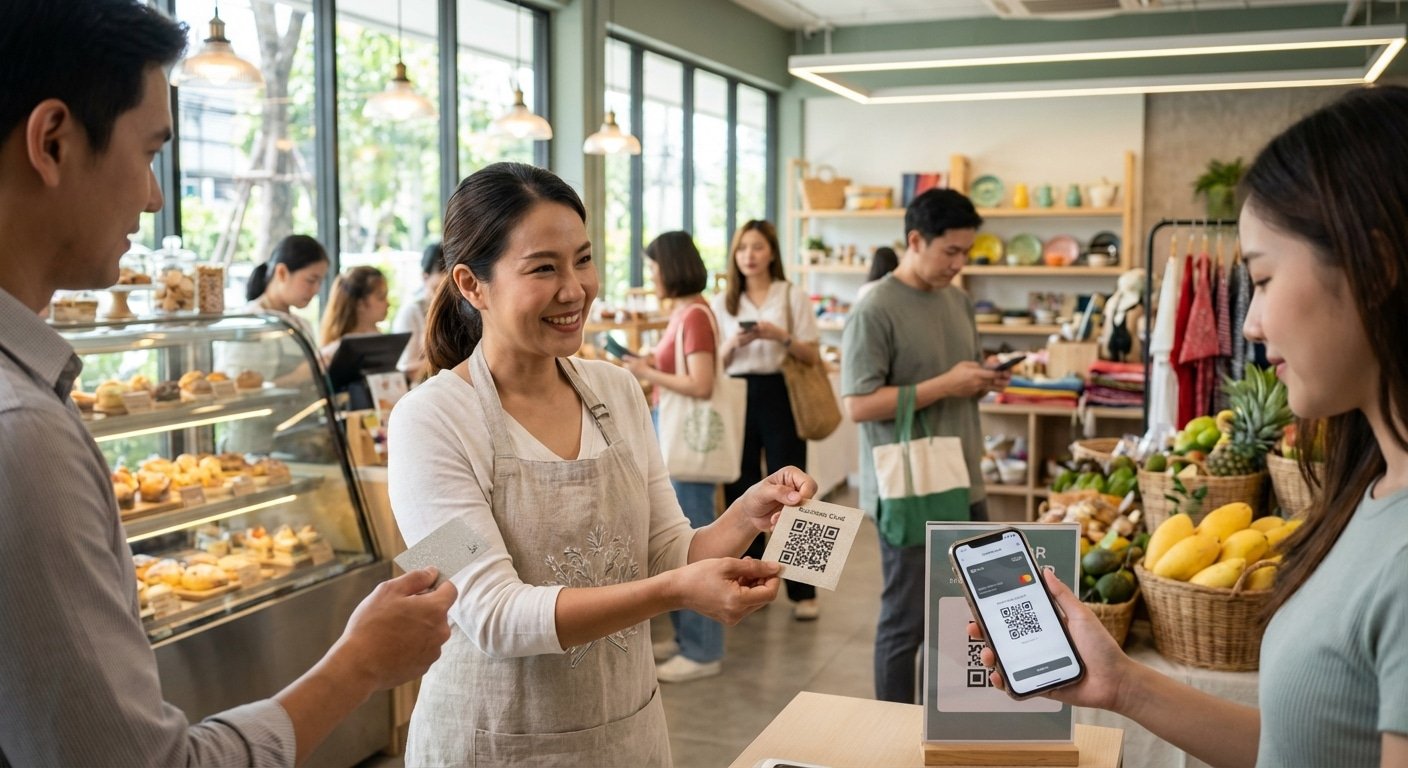 นามบัตร-บัตรสะสมแต้มติด QR Code อาวุธลับ SME ยุค 2026 - 2026-qr-business-loyalty-cards
