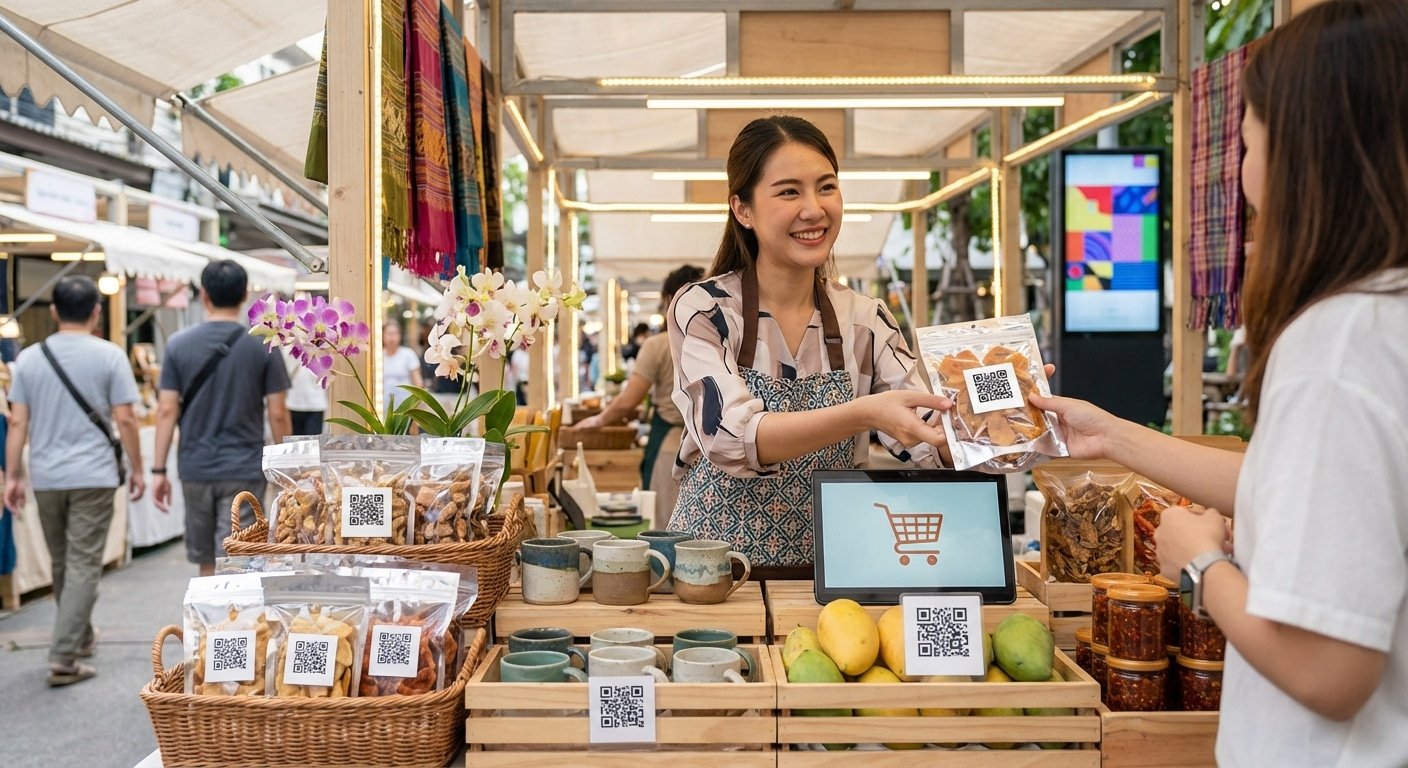 เทรนด์การตลาด 2026! ดันยอดขายด้วยสติ๊กเกอร์ติด QR Code - 2026-qr-code-sticker-marketing