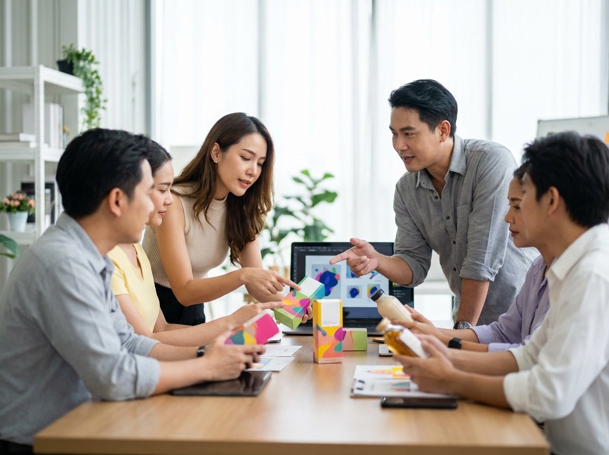 เทรนด์ Rebranding 2026: เปลี่ยนฉลากสินค้าใหม่ มัดใจลูกค้า - 2026-rebranding-label-design-trend