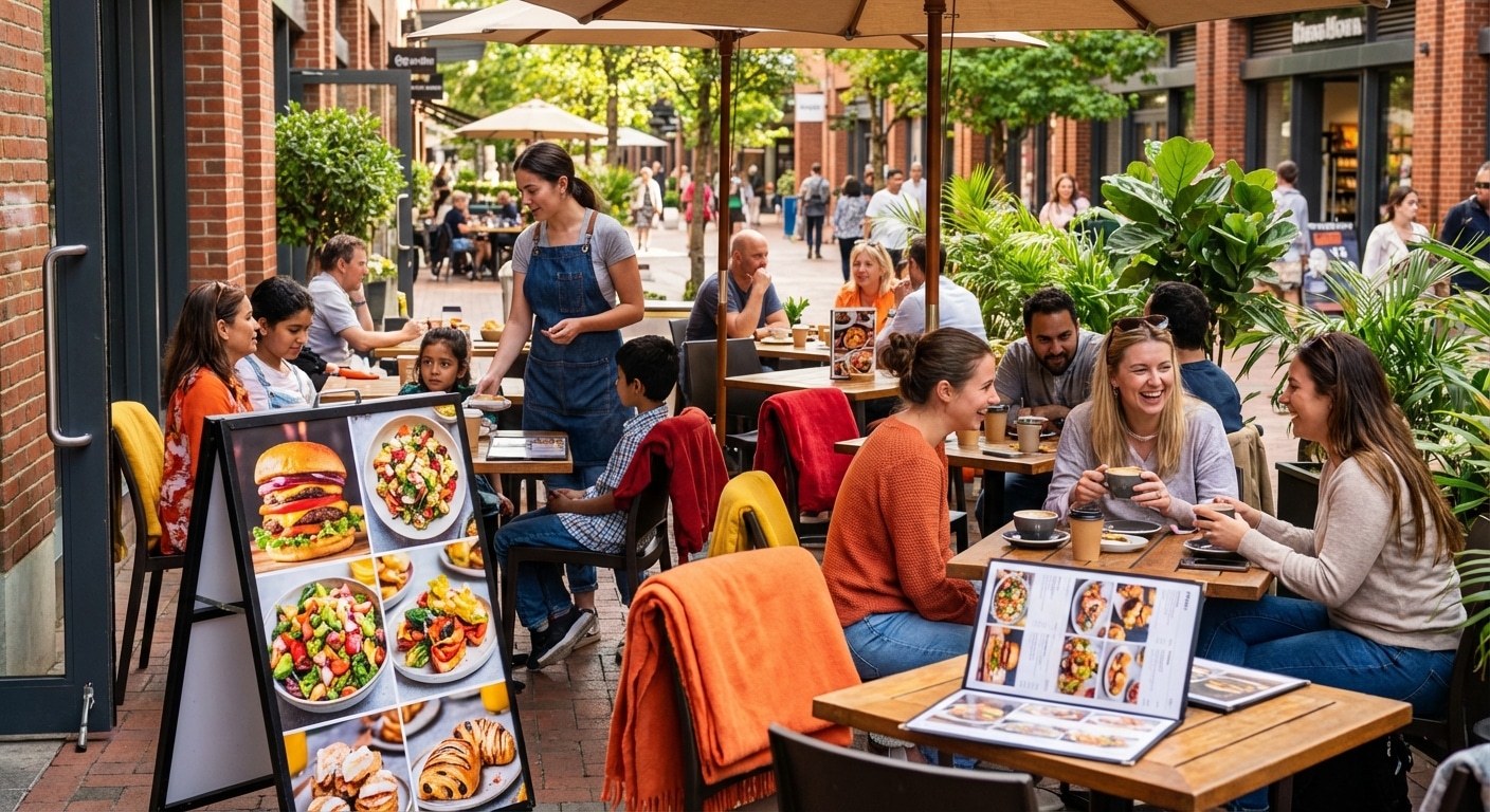 เทคนิค 2026: เพิ่มยอดขายร้านอาหารด้วยป้ายโฆษณาและเมนู - 2026-restaurant-banner-menu-marketing