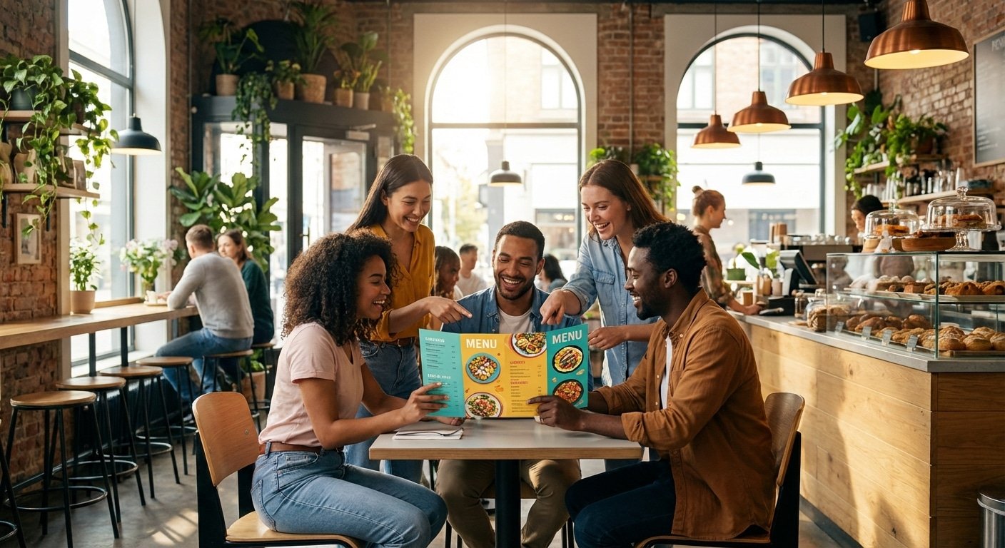 ทริคออกแบบเมนู 2026! จัดหน้ายังไงให้อัปยอดขายคาเฟ่ - 2026-restaurant-menu-design-tips