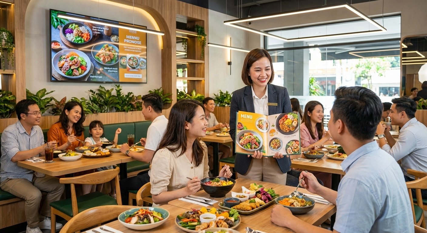 ทริคออกแบบเมนูอาหาร 2026! ภาพคมชัด สีสด กระตุ้นยอดขาย - 2026-restaurant-menu-design-tips