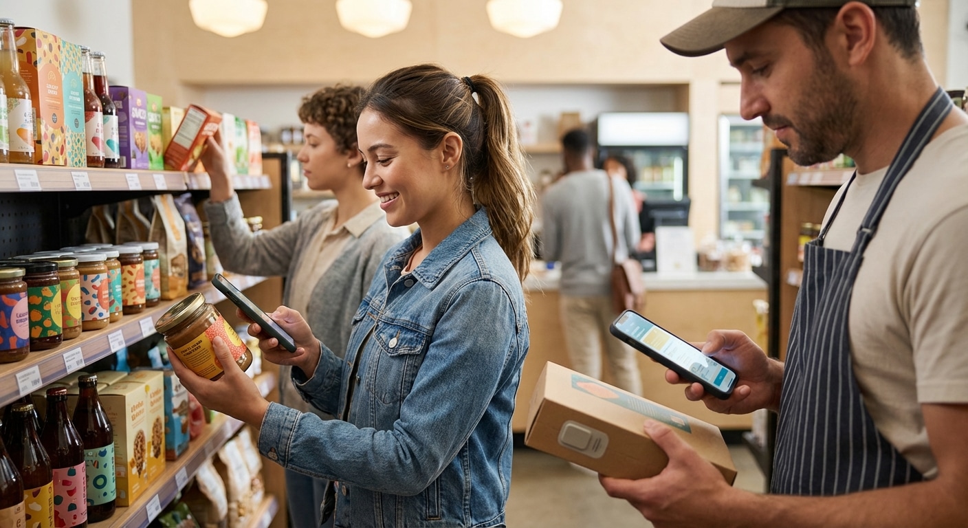 เทรนด์สื่อสิ่งพิมพ์ 2026: ฉลากอัจฉริยะ สแกนปุ๊บซื้อซ้ำปั๊บ - 2026-smart-label-packaging-trend