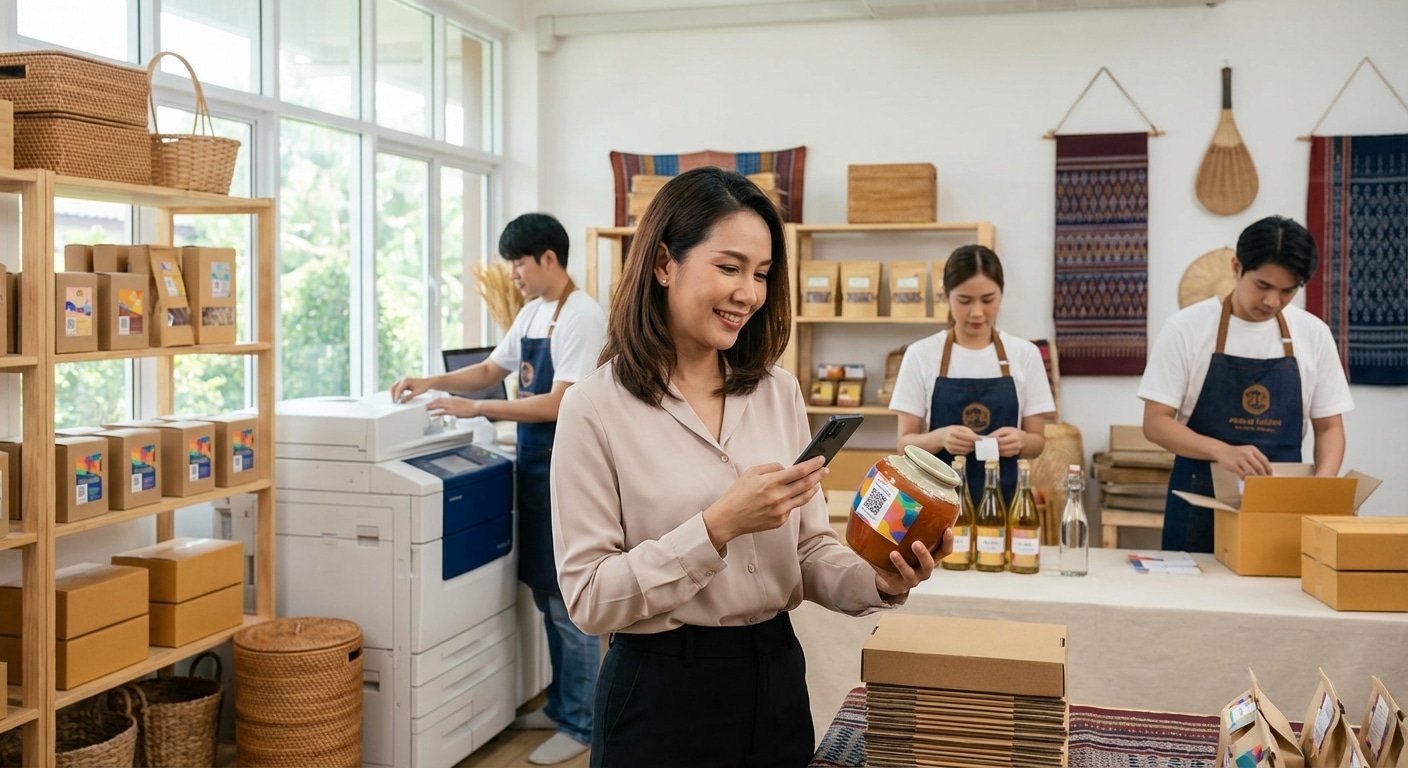 เทรนด์สิ่งพิมพ์ 2026: ฉลากอัจฉริยะ (Smart Label) ดันยอดขาย - 2026-smart-label-printing-trend