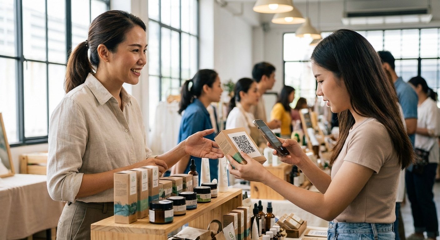 เทรนด์แพ็กเกจจิ้ง 2026! ฉลากสแกน QR อัปเกรดยอดขายให้ SME - 2026-smart-label-qr-trend