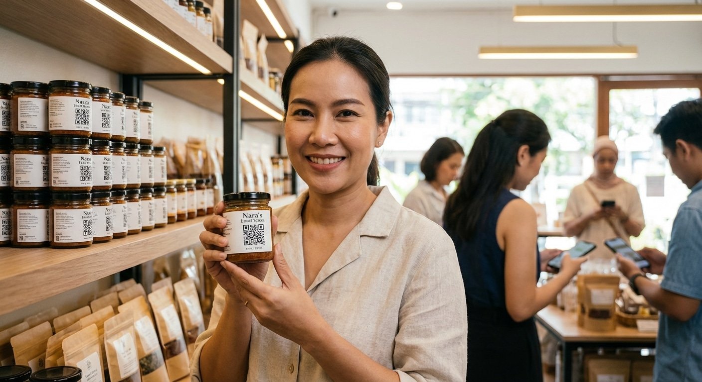 เทรนด์พิมพ์ 2026! ฉลากอัจฉริยะติด QR โค้ดยกระดับ SME ไทย - 2026-smart-label-qr-trend