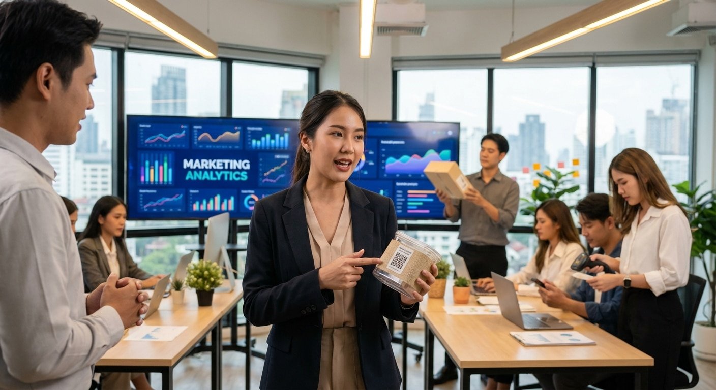 เทรนด์สิ่งพิมพ์ 2026! ผสาน QR Code บนฉลากสินค้าเพิ่มยอดขาย - 2026-smart-packaging-qr-trend